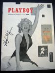 Playboy: Original Issue #1 Featuring Marilyn Monroe (Dec. 1953) Signed by Hugh Hefner!