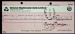 The Beatles: George Harrison Choice Signed Bank Check on Apple Publishing Account (Epperson/REAL)