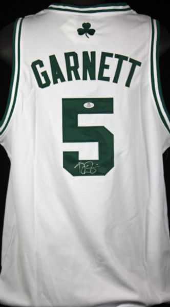 Kevin Garnett Signed Boston Celtics Pro Model Jersey