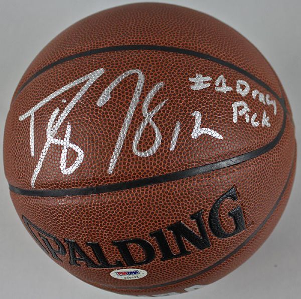 Dwight Howard Signed Spalding I/O Model Basketball w/"#1 Draft Pick" Insc. (PSA/DNA)