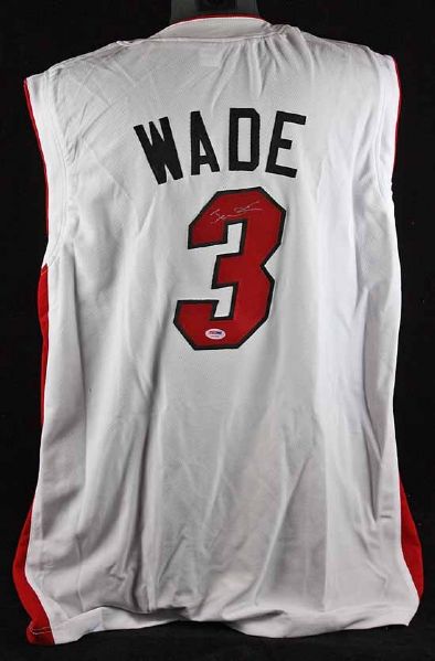 Dwyane Wade Signed Miami Heat Pro Style Jersey (PSA/DNA)