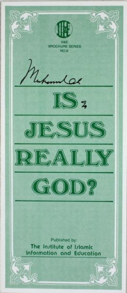 Muhammad Ali Signed and Dated Islamic Pamphlet - "Is Jesus Really God"? (PSA Pre-Certified)