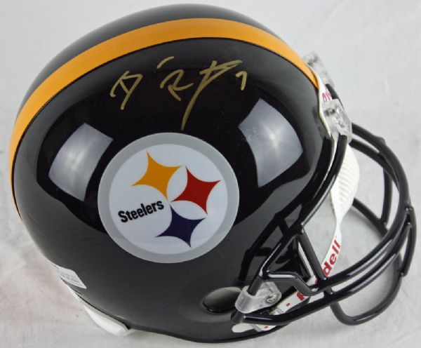 Ben Roethlisberger Signed Steelers Super Bowl XL Commemorative Full Sized Helmet (Mtd Memories)