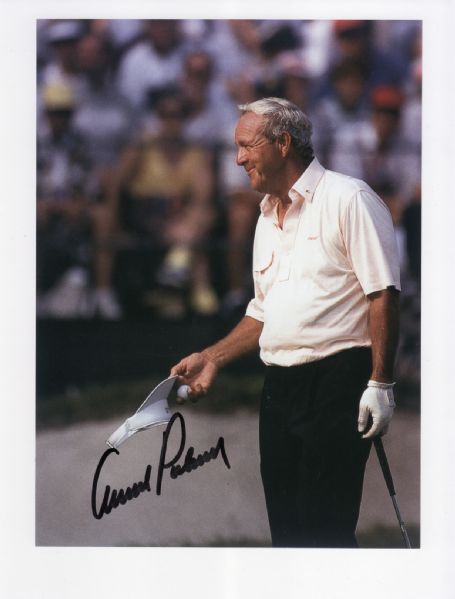 Arnold Palmer Signed 8" x 10" Color Photograph (JSA)