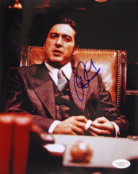 Al Pacino Signed 8" x 10" Color Photo from "Godfather Part II" with Superb Autograph! (JSA)