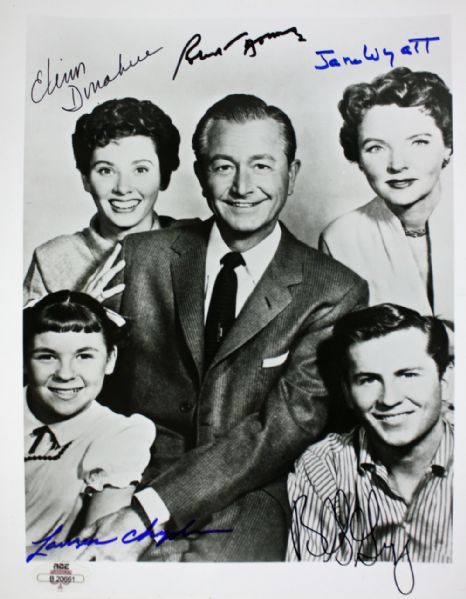 "Father Knows Best" Cast Signed 8" x 10" Photo