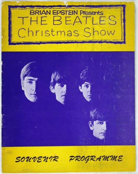 The Beatles: 1963 Brian Epstein Presents "The Beatles Christmas Show" Souvenir Program