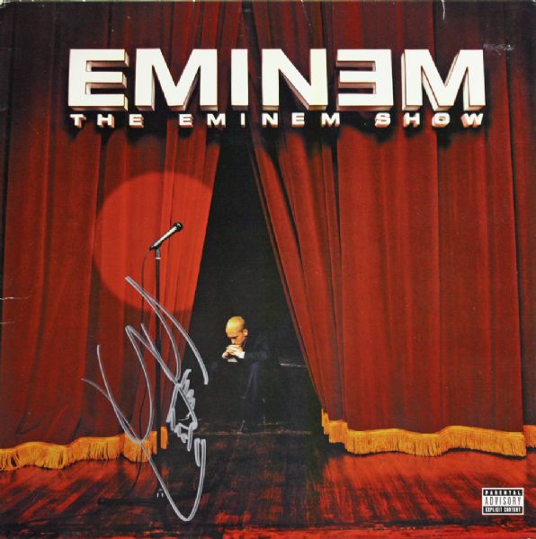 Eminem Signed Record Album - "The Eminem Show" (Epperson/REAL)