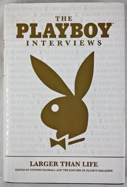 Playboy: Hugh Hefner Signed Hardcover 1st Edition Book - "Playboy: Forty Years"