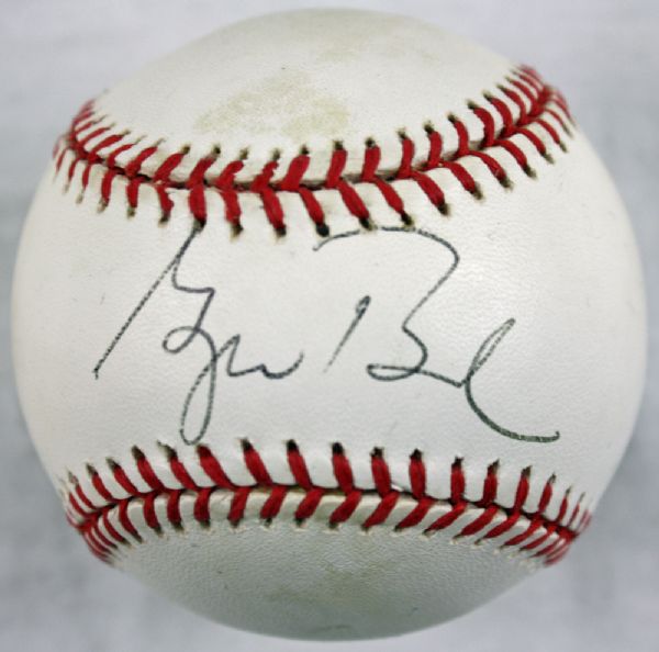 President George W. Bush Rare Signed OAL Baseball (JSA)