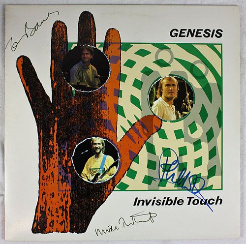 Genesis Rare Group Signed Album (3 Sigs)