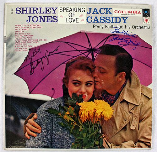 Shirley Jones & Jack Cassidy Signed Album