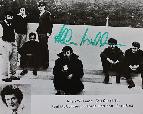 Allan Williams Signed 8" x 10" Photo (1st Beatles Mgr)