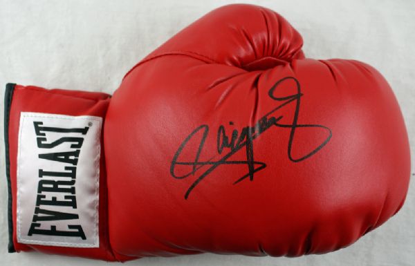 Manny Pacquiao Signed Everlast Pro Model Boxing Glove