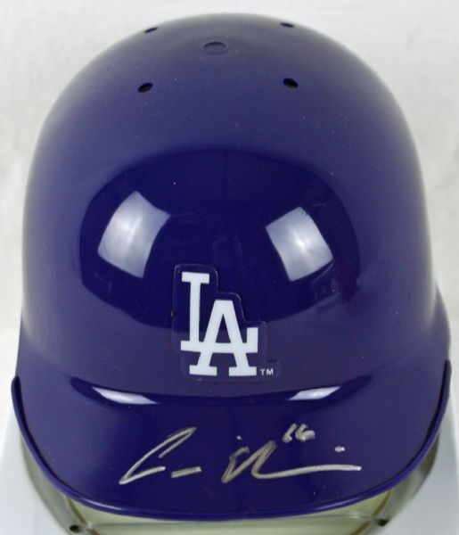 Andre Ethier Signed LA Dodgers Mini Batting Helmet