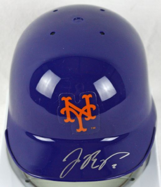 Jose Reyes Signed NY Mets Mini Batting Helmet