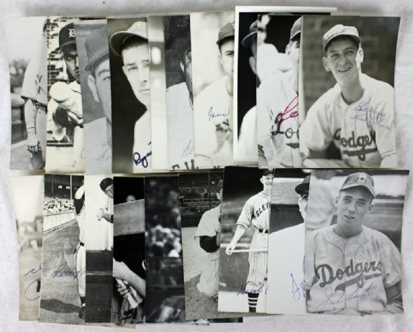 (Baseball) Sixty-plus (60+) Signed Postcard Photo Lot - All Different!