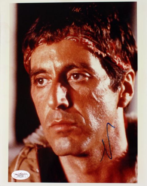 Al Pacino Signed 8" x 10" Color Photo from "Scarface" (JSA)