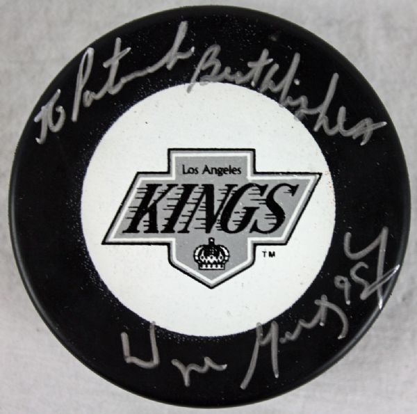Wayne Gretzky Signed LA Kings Hockey Puck (PSA/DNA)