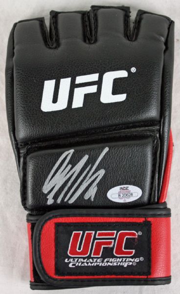 Georges St. Pierre Signed UFC MMA Model Fight Glove