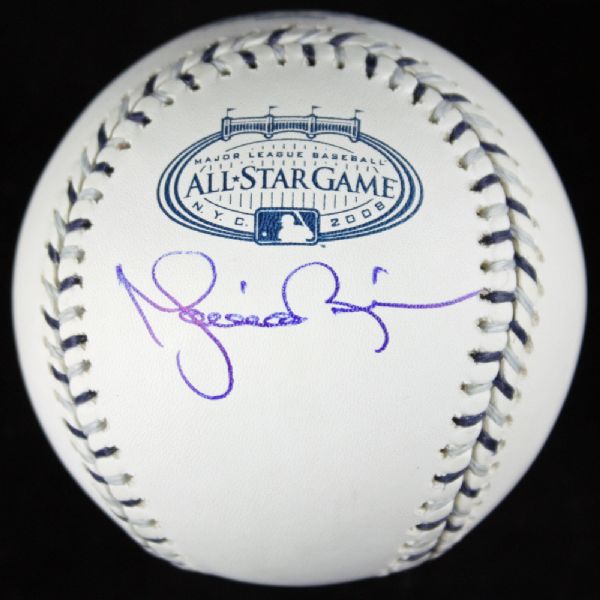 Mariano Rivera Signed 2008 All-Star OML Commemorative Baseball