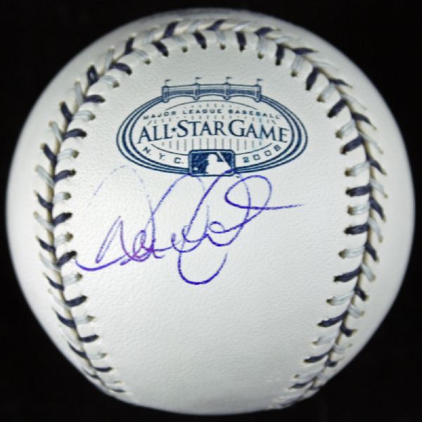 Derek Jeter Signed 2008 All-Star OML Commemorative Baseball