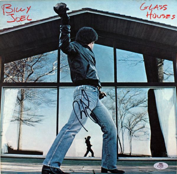 Billy Joel Signed Record Album: "Glass Houses"