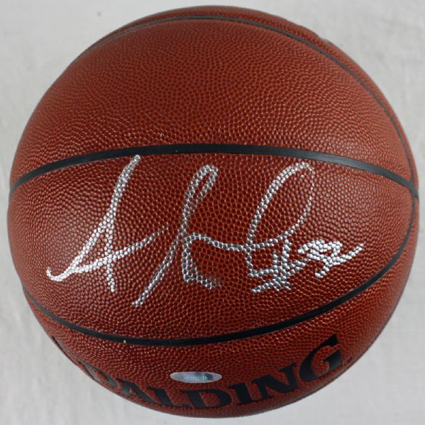 Amare Stoudemire Signed Spalding NBA I/O Basketball (Mtd Memories)