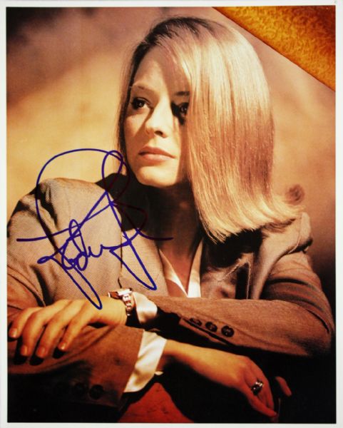 Jodie Foster In-Person Signed 8" x 10" Color Photo