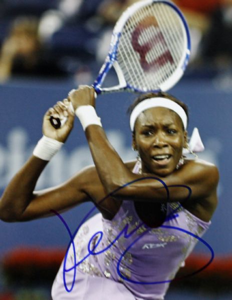 Venus & Serena Williams Signed 8" x 10" Photo Lot (2)