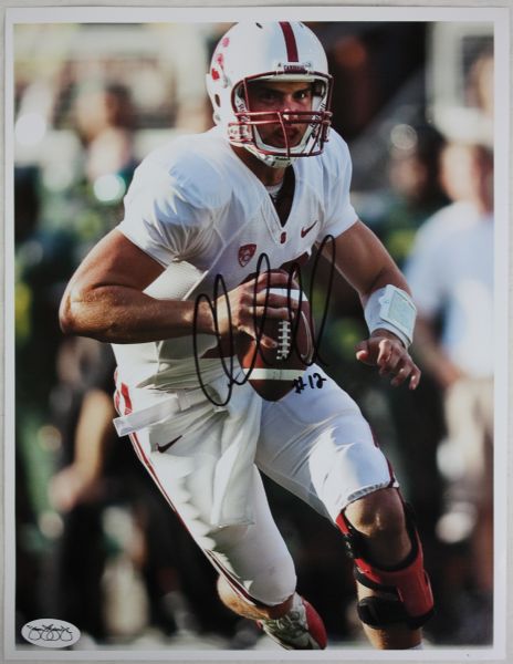 Andrew Luck Signed 8.5" x 11" Color Photo (JSA)
