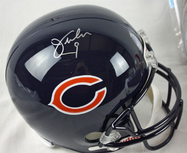 Jim McMahon Signed Chicago Bears Full Sized Helmet (JSA)