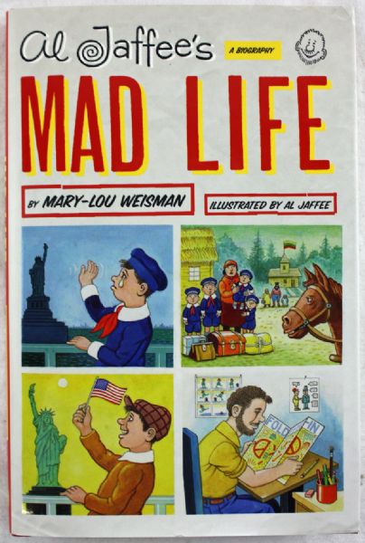 (MAD) Al Jaffee 1st Edition/1 Printing Hardcover Book with Signed Bookplate