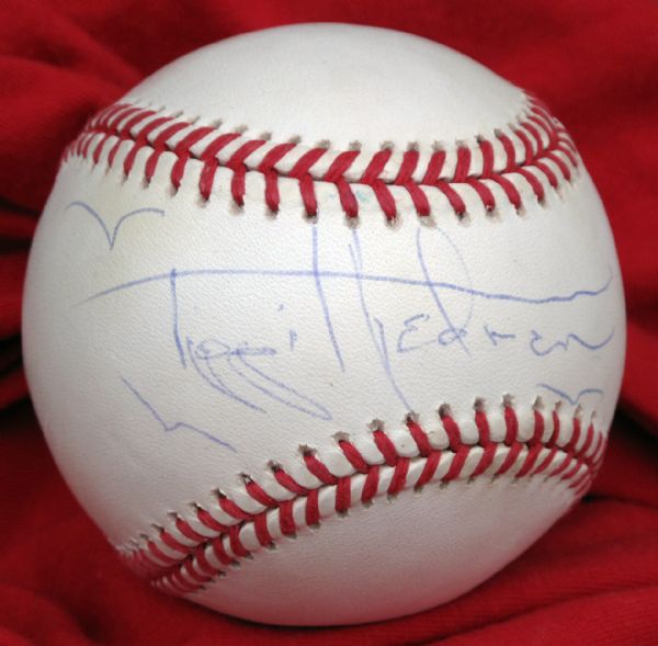 Tippi Hedren In-Person Signed ONL Baseball