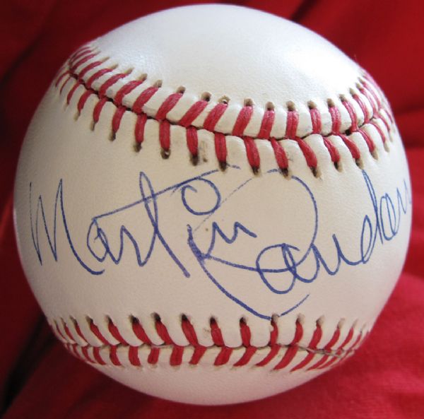 Martin Landau In-Person Signed OAL Baseball