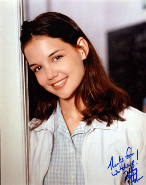 Katie Holmes Signed 8" x 10" Color Photo