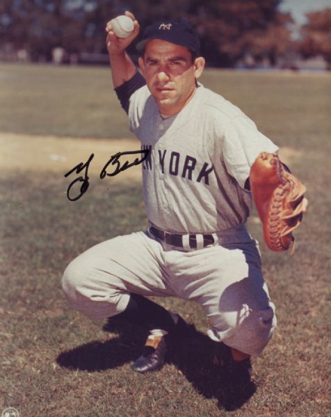 Yogi Berra In-Person Signed 8" x 10" Color Photo