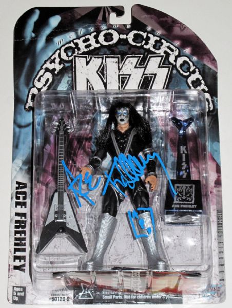 KISS: Ace Frehley Signed "Psycho Circus" Figurine