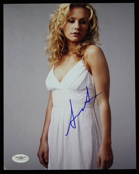 Anna Paquin Signed 8" x 10" Color Photo (JSA)