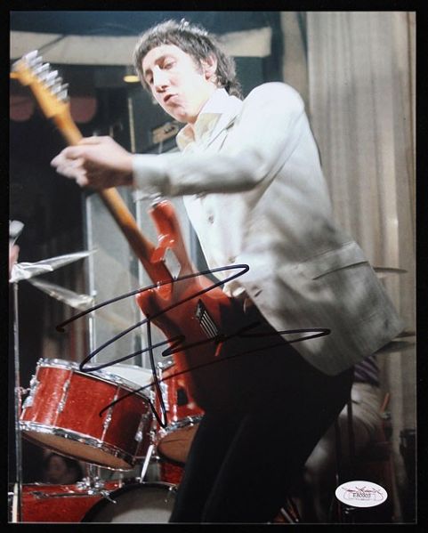 The Who: Pete Townshend Signed 8" x 10" Color Photo (JSA) 