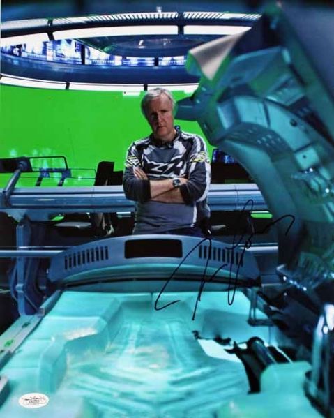James Cameron Signed 11" x 14" Color Photo from "Avatar" (JSA) 