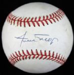 Willie Mays Signed ONL Baseball