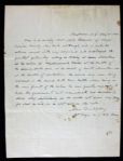 Baseball: Abner Doubleday Unique Document Archive with One Page Handwritten & Signed Letter (JSA)