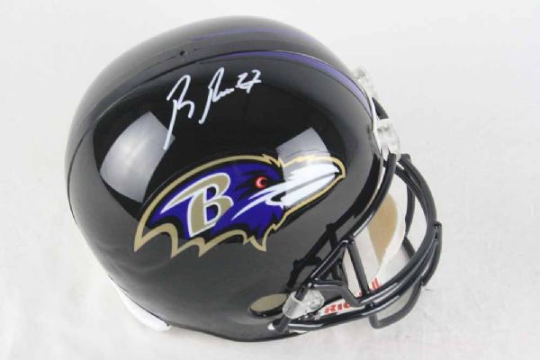 Ray Rice Signed Baltimore Ravens Full Size Helmet (JSA)