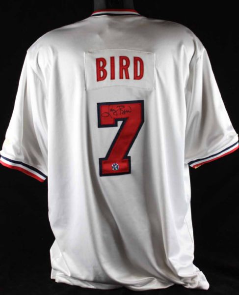 Larry Bird Signed 1992 Team USA Basketball Warm-Up Jersey (Bird Holo)