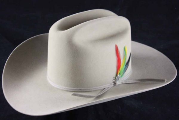 President Ronald Reagan Custom Made & Personally Worn Stetson Cowboy Hat (as Governor of CA)