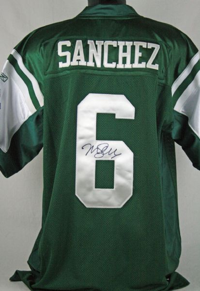 Mark Sanchez Signed New York Jets Pro Model Jersey