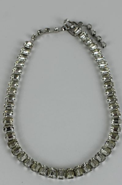 Marilyn Monroe Personally Owned & Worn Austrian Crystal Necklace with Photo of Monroe Wearing It! (ex. Rothstein Estate)