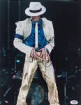 Michael Jackson Signed 11" x 14" Color Photo (PSA/DNA)