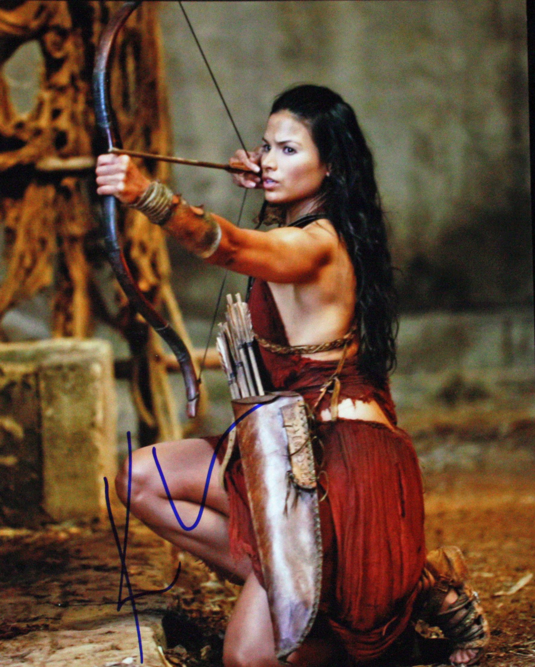 Lot Detail Katrina Law Signed 8 X 10 Color Photo From Spartacus 